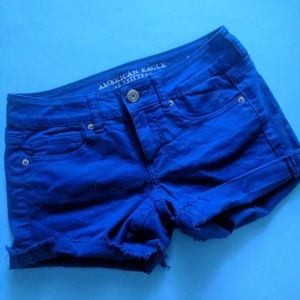 Blue American Eagle Shorts